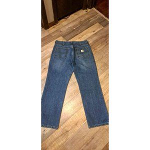 Mens Carhartt Blue Jeans 34 x 30